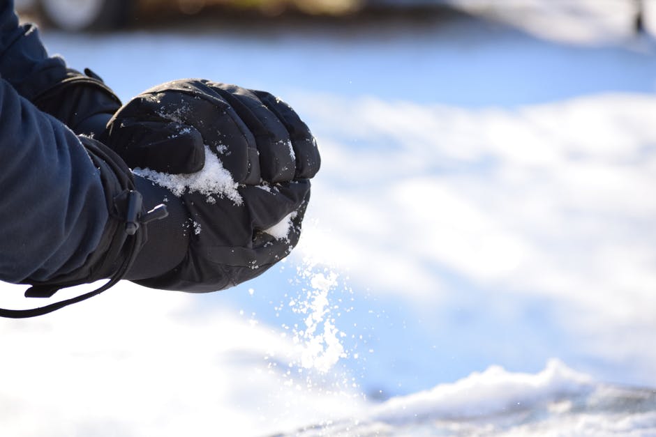 Winterhandschuh mit hoher gesandeter Nitrilschaumbes NITRAS 1606WV Snow Fighter 